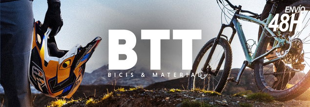 BTT: bicicletas y equipamiento