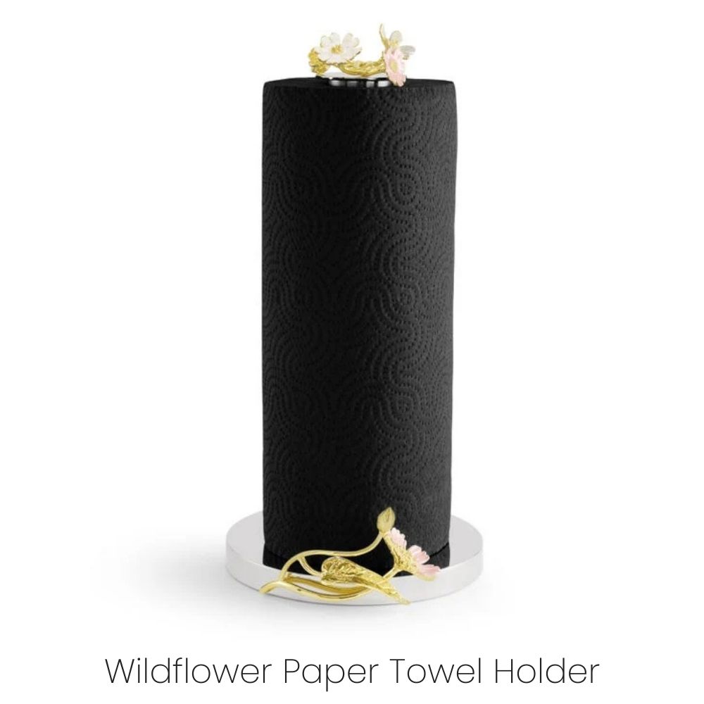 Wildflower Paper Towel Holder