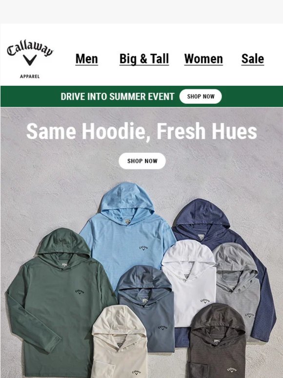 Just Landed: New Shades of the Textured Coastal Hoodie
