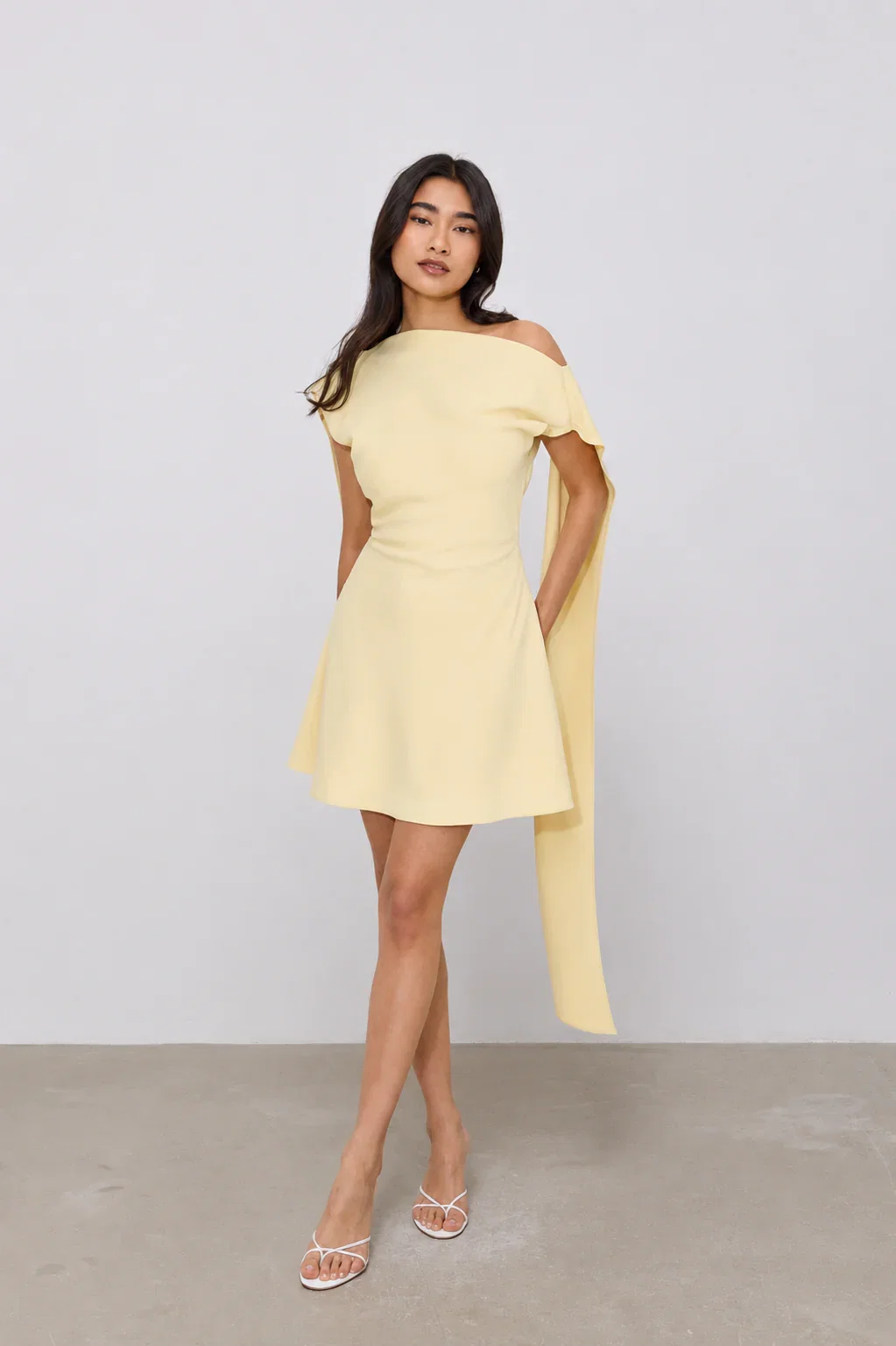 Image of Drape Mini Dress