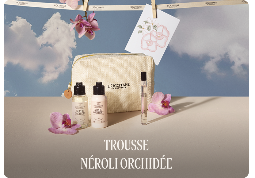 Trousse Néroli orchidée