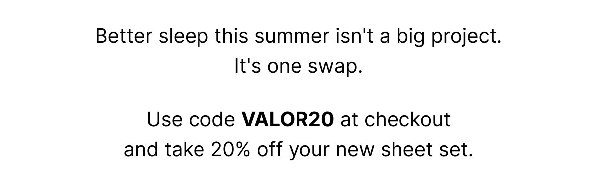 Better sleep this summer isn't a big project. It's one swap.