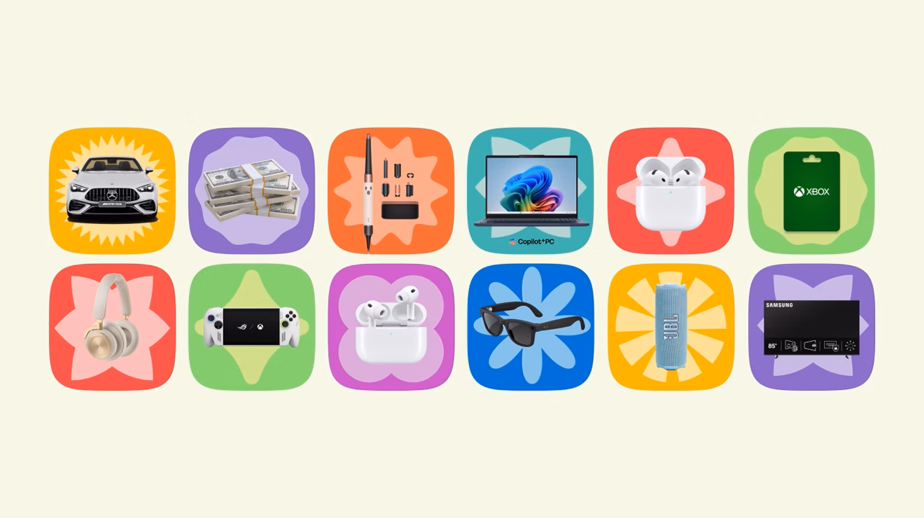 Microsoft Rewards Total Prize Drop.