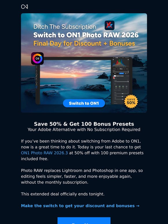 Final hours: Photo RAW 2026 Discount + Bonuses