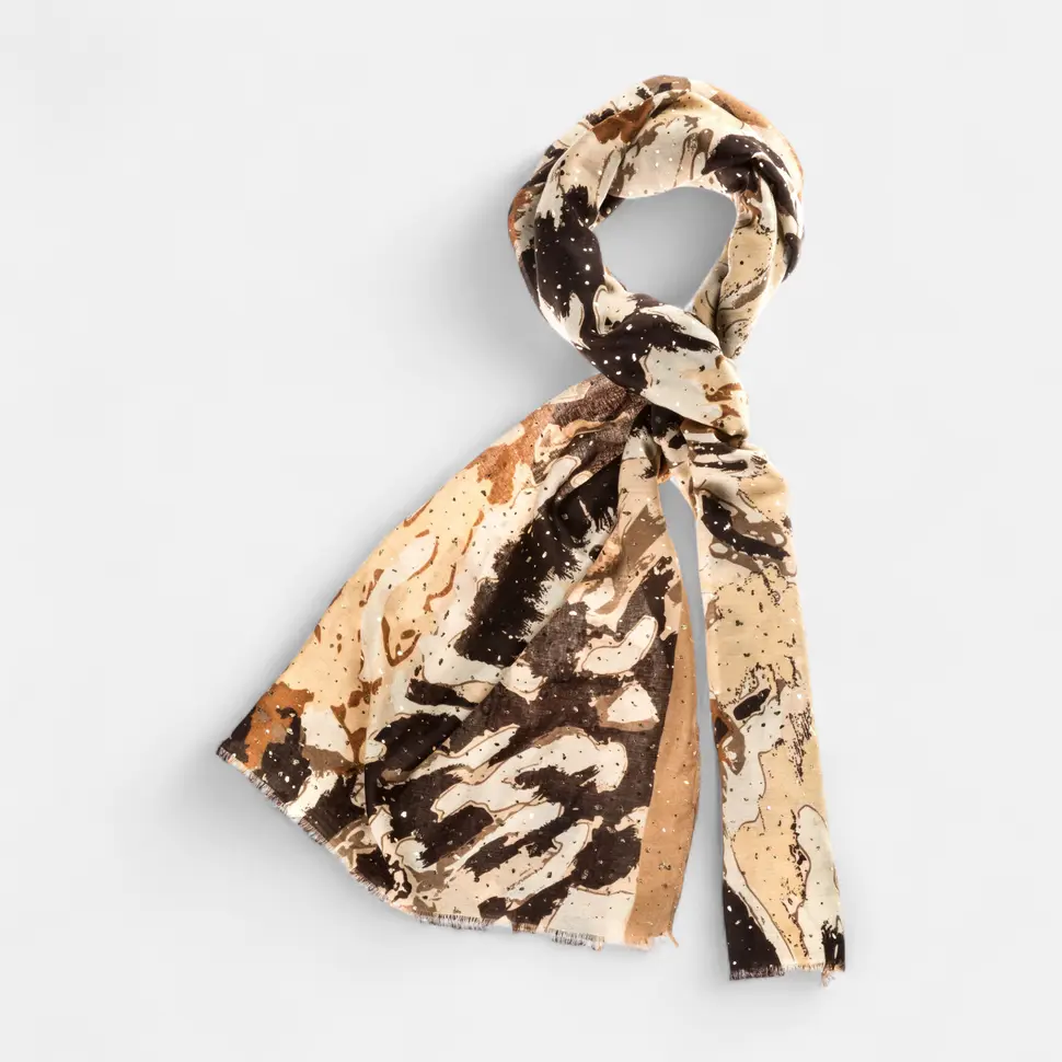 Foulard beige