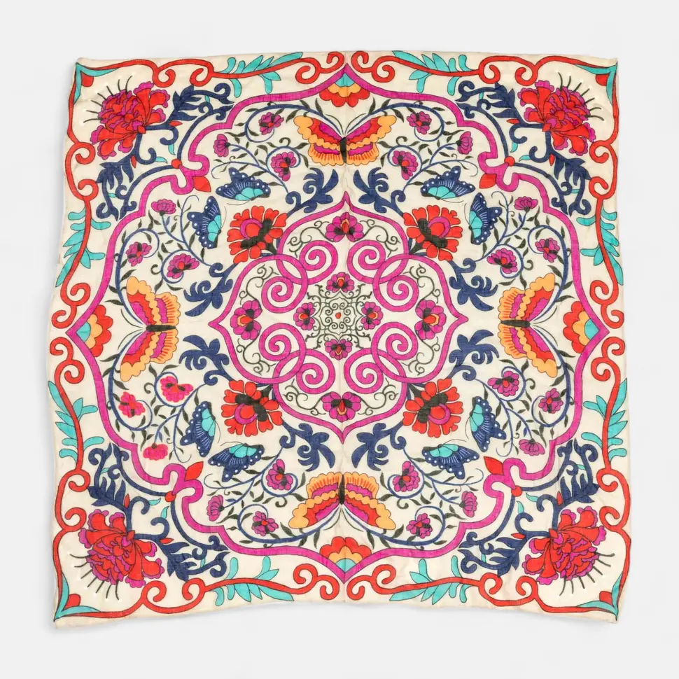 Foulard rose
