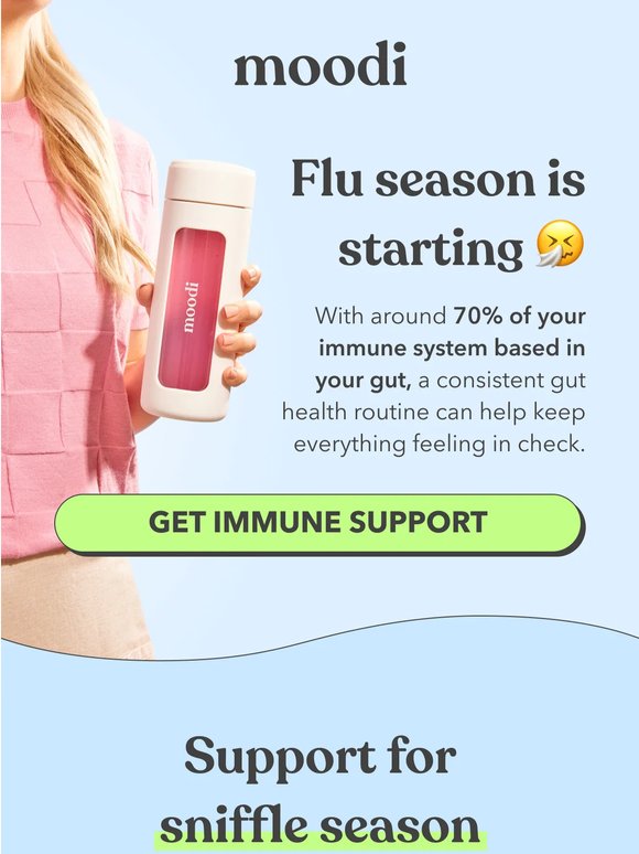 🦠 Flu season is officially on the way