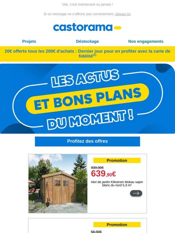 Derniers jours pour profiter des bons plans 🔥