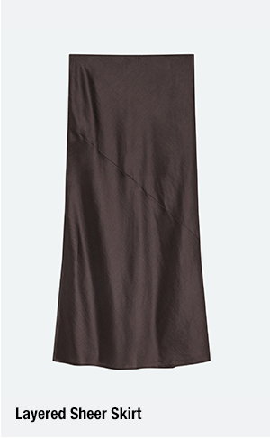 Layered Sheer Skirt