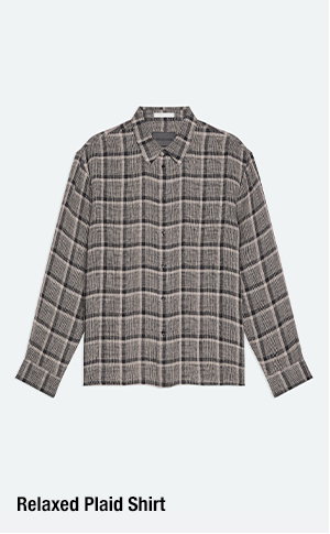 Relaxed Plaid Shirt