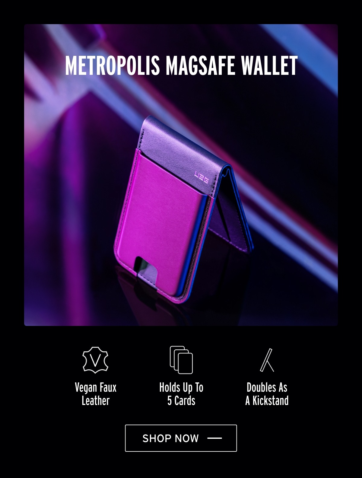 Urban Armor Gear: Metropolis MagSafe Wallet