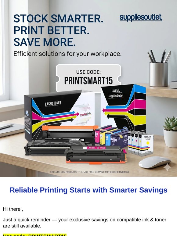 More Savings for Your Everyday Printing Needs