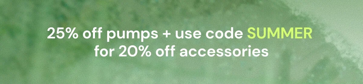 Summer sale on breast pumps and accessories