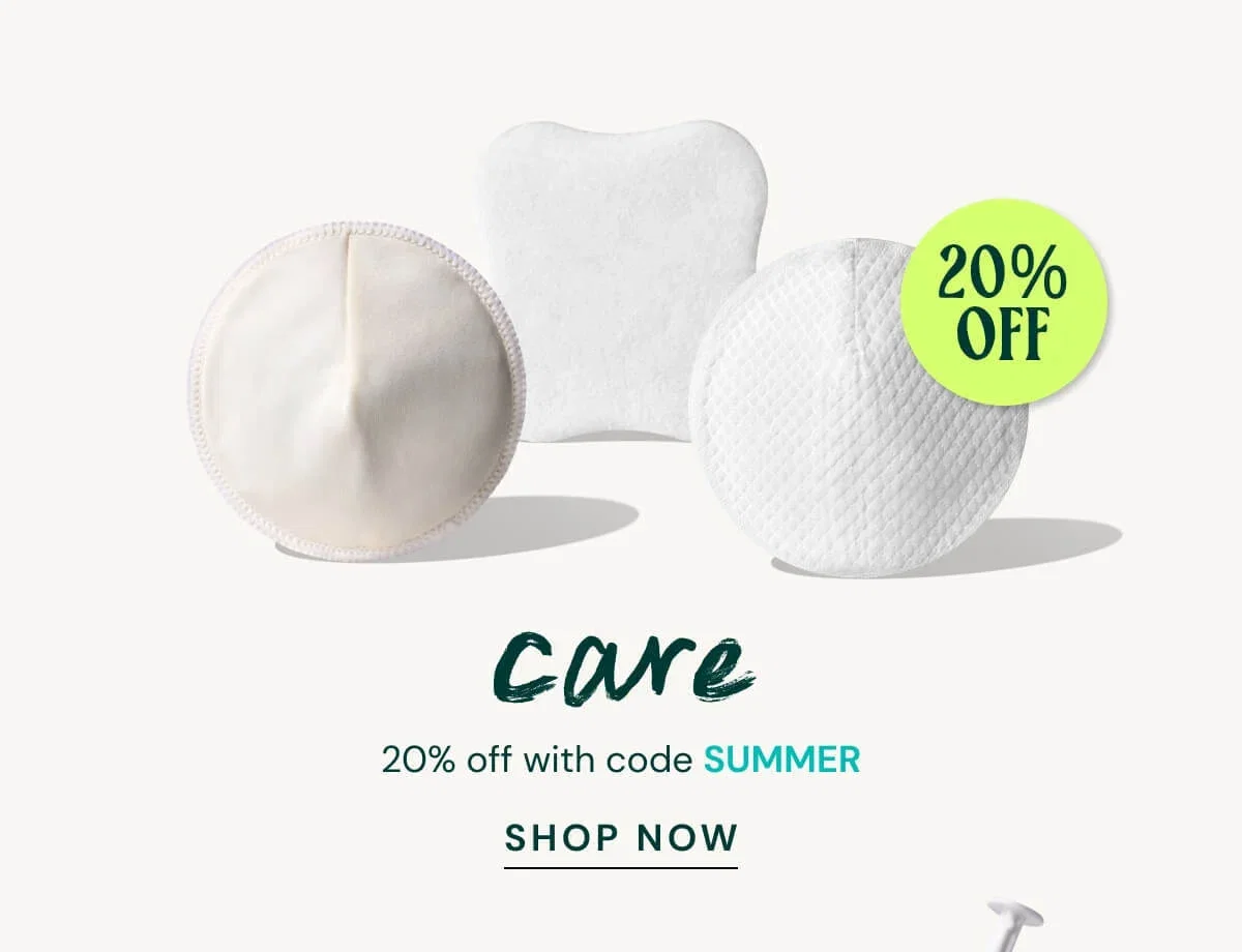 Nursing pads with summer discount