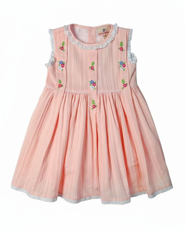 Petal Pink Rosebud Dress