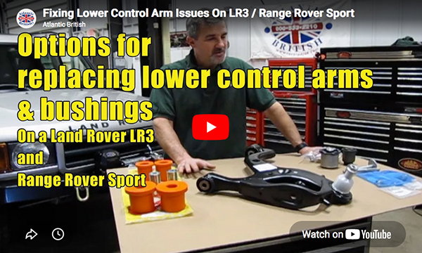 Fixing Lower Control Arm Issues On LR3 / Range Rover Sport