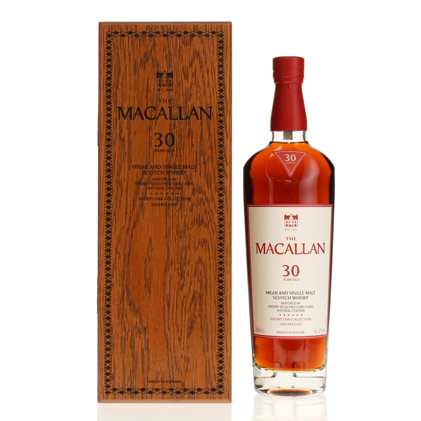 Macallan 30 Year Old Sherry Oak Collection 2025 Release
