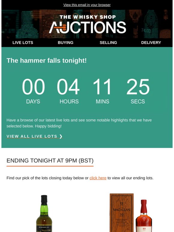 The hammer falls tonight!