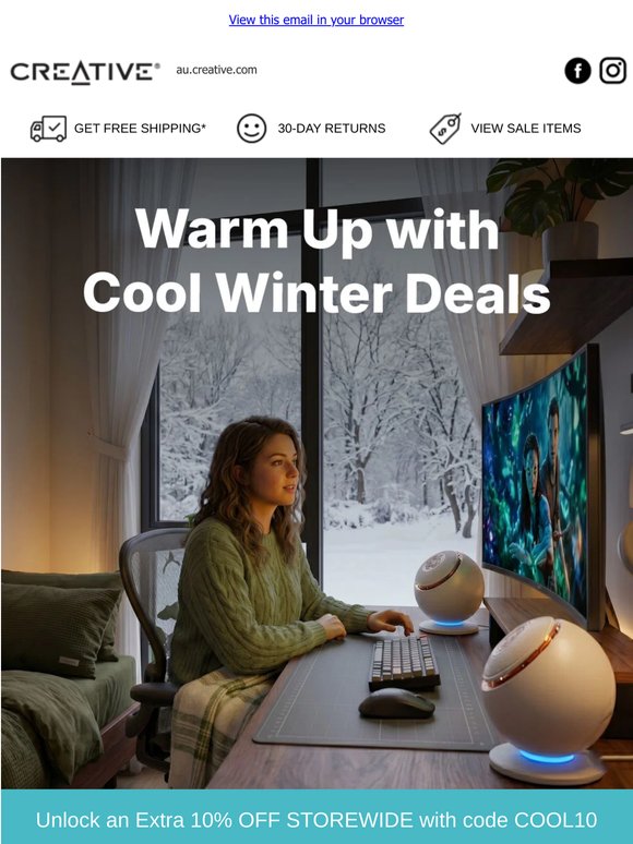 Warm Up with Cool Winter Deals