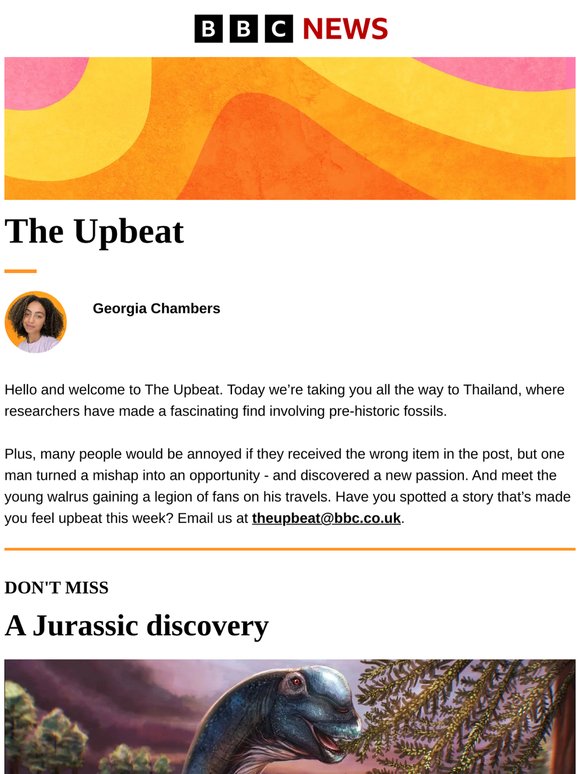 The Upbeat: Digging up a dinosaur