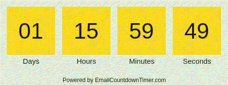 Timer from emailcountdowntimer.com