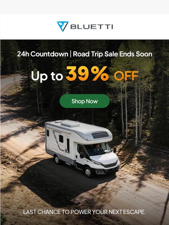 Last Call: Save Up to 39% on BLUETTI Road Trip Power