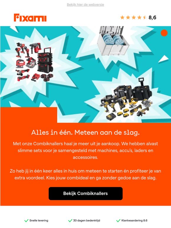 Combiknallers: alles wat je nodig hebt in één deal