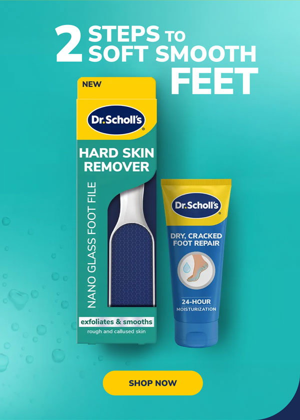2 Steps To Soft Smooth Feet | Shop Now