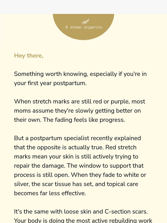 Nobody told me this about postpartum skin