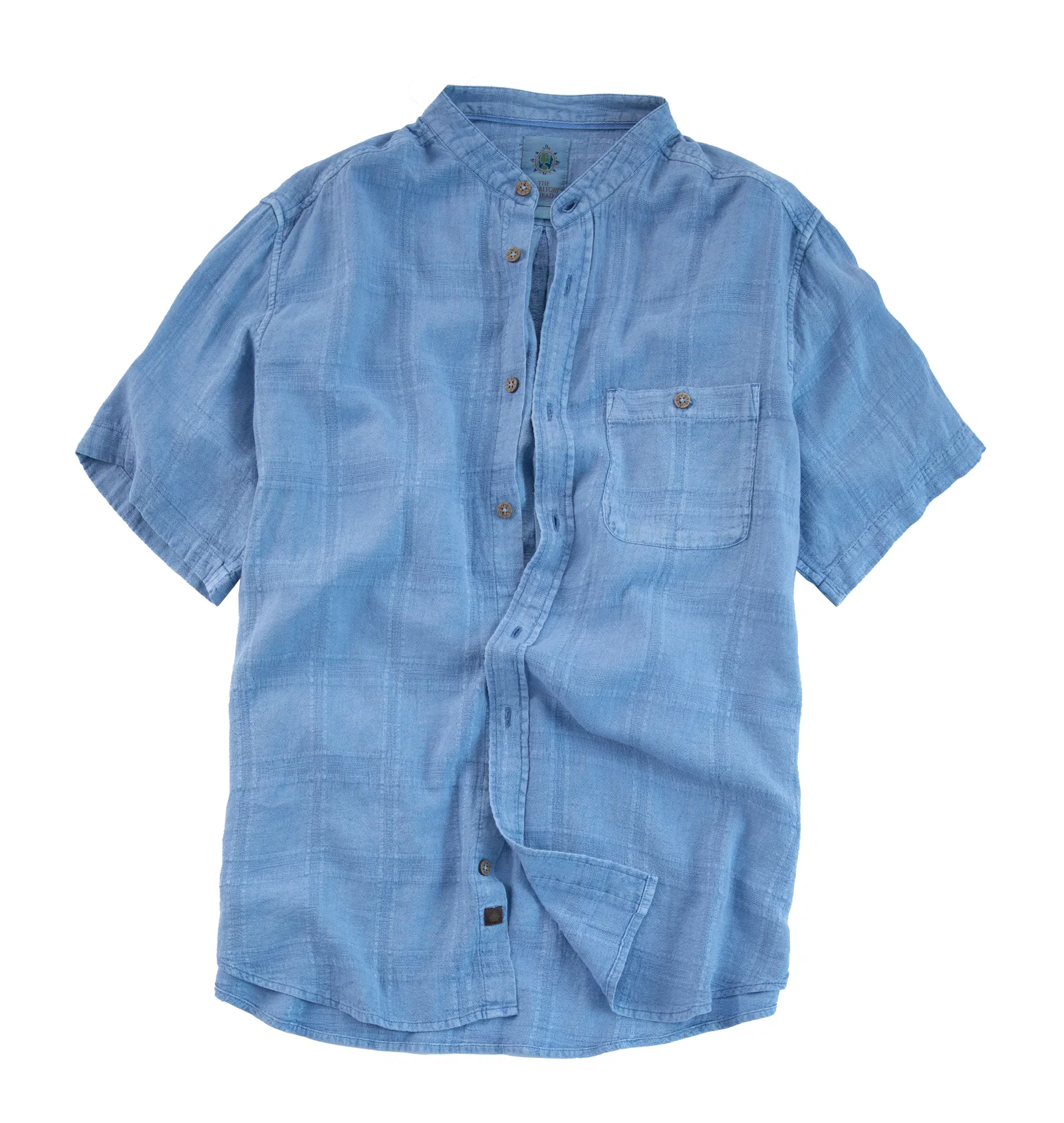 Image of Short Sleeve Andaman Drift Linen Shirt
