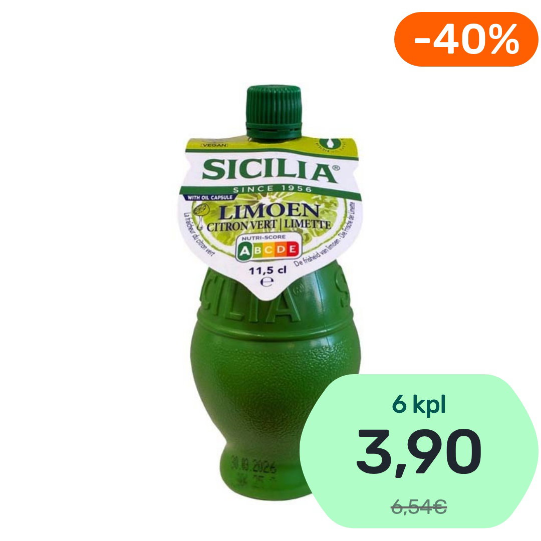 Sicilia Limettitäysmehu makeuttamaton 115ml