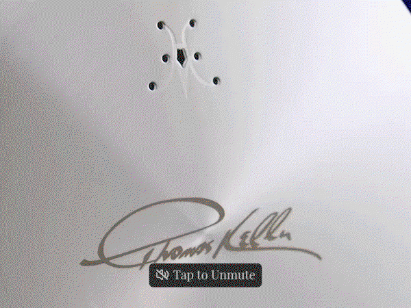 GIF: Chef Thomas Keller explaining the design process of the Thomas Keller Insignia collection