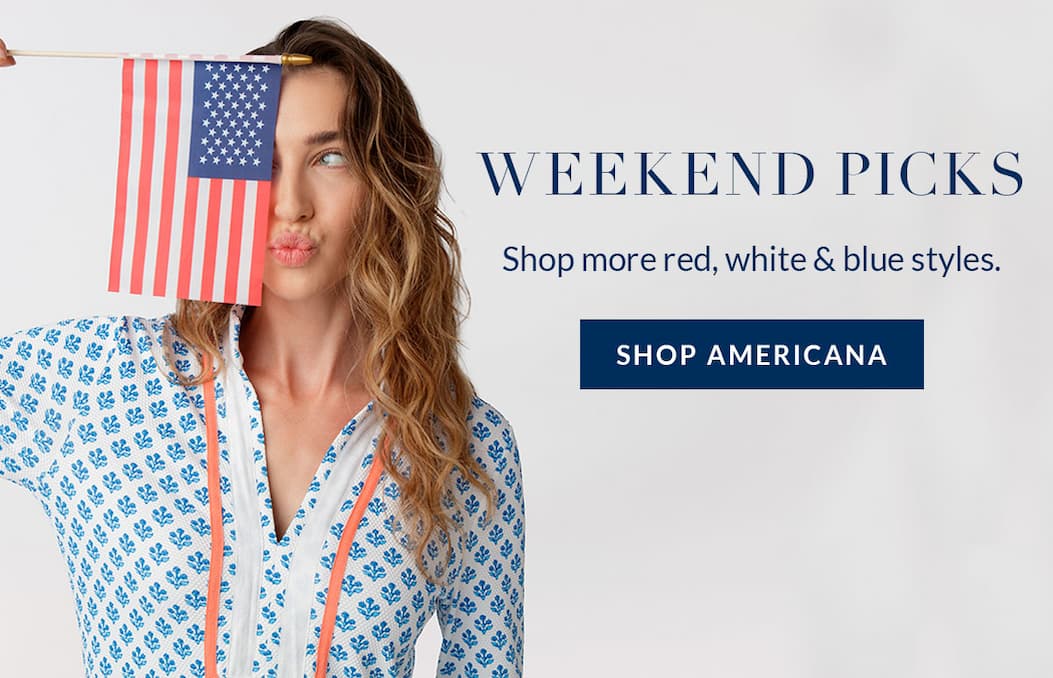 Shop red, white & blue styles