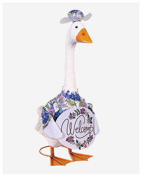 Hydrangea Happiness Porch Goose Outfit