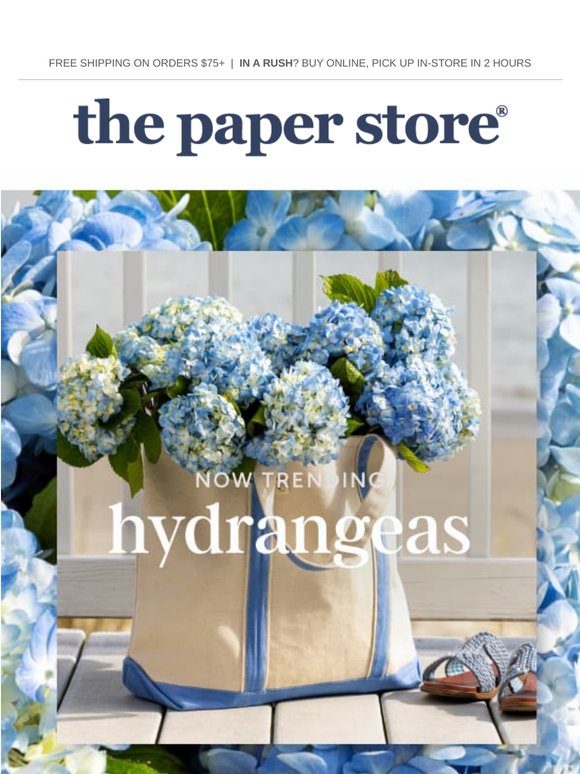 The hydrangea trend is in bloom