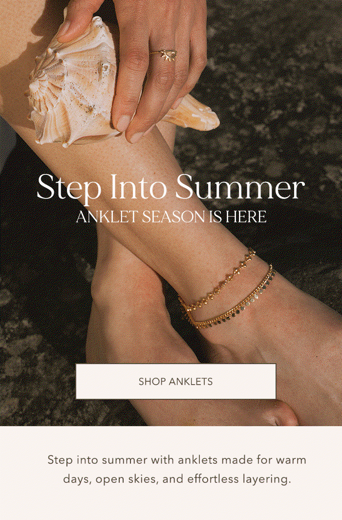 Anklet season is here