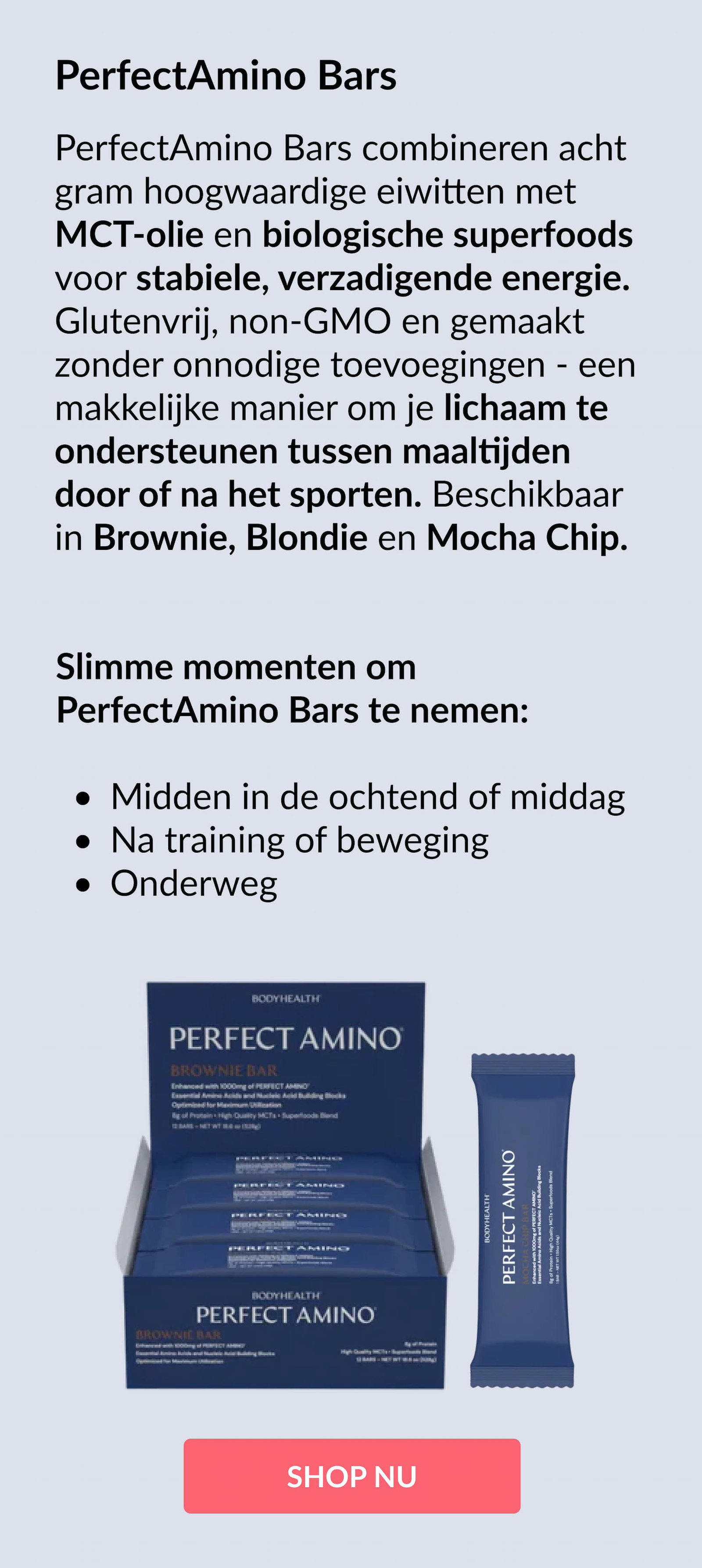 amino bars