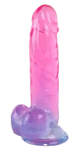 Ombre 6" Textured Dildo