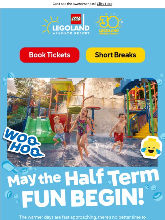 Make a splash this May Half Term!