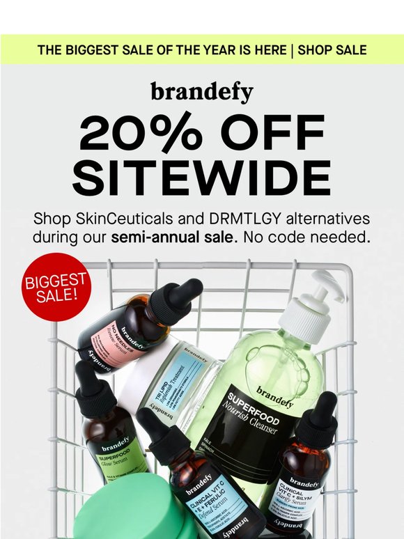 20% off everything