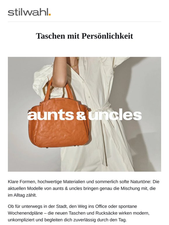Die neuen aunts & uncles Styles sind da