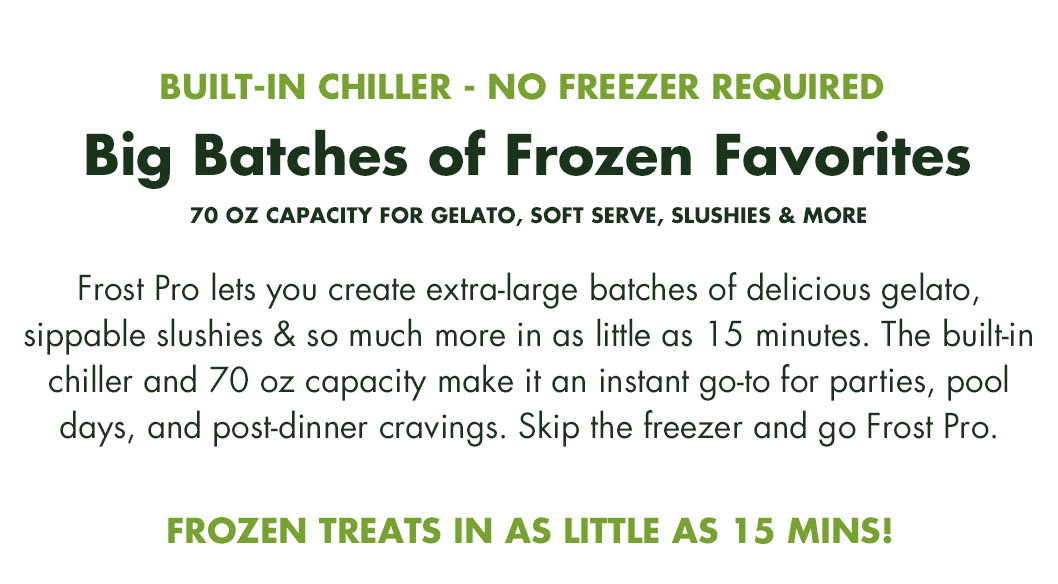 Big Batches of Frozen Favorites