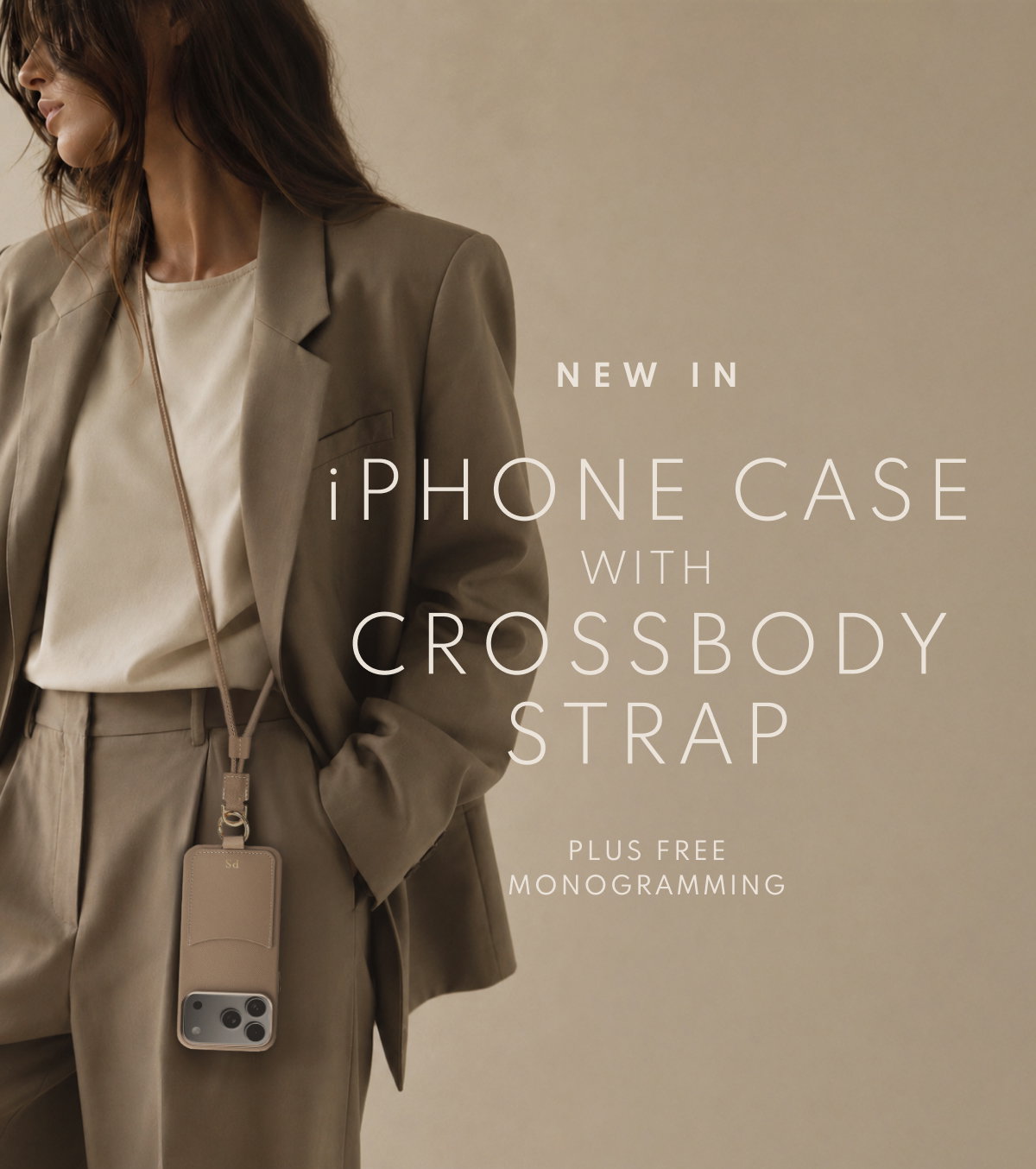 iPhone Case with Crossbody Strap