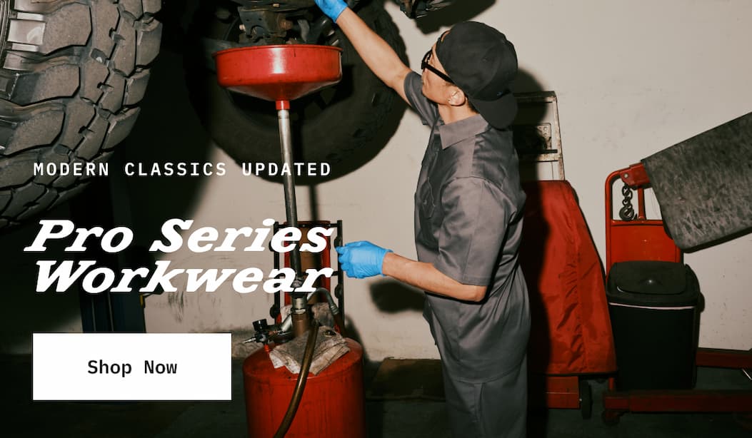 Pro Series Workwear. Shop Now.