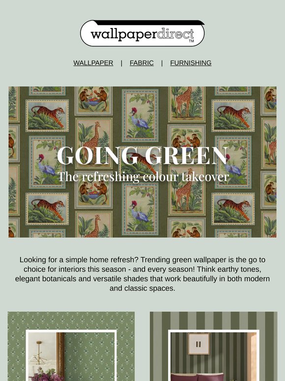 Go Green 💚: This Season’s Most-Wanted Walls