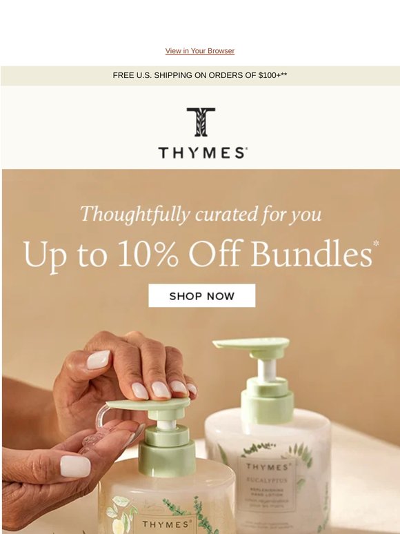 Bundle and Save with up to 10% Off