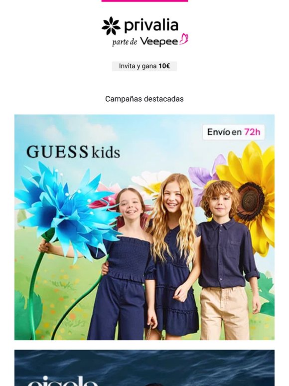 Guess Kids, Gisela, Fred Perry, Geox, Ideal of Sweden y más hoy en Privalia