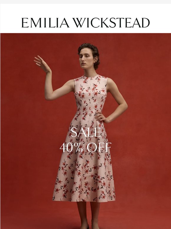 Private Sale Starts Now: 40% Off