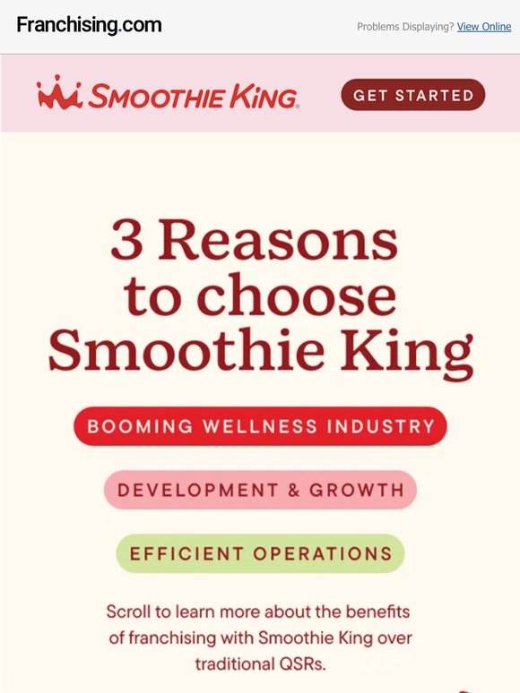 3 Reasons to Choose Smoothie King