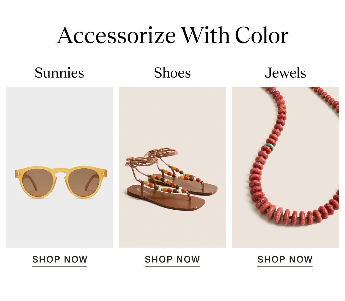 Accessorize With Color